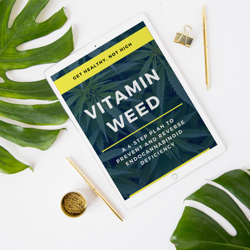 Vitamin Weed Endocannabinoid Deficiency Book by Dr. Michele Ross